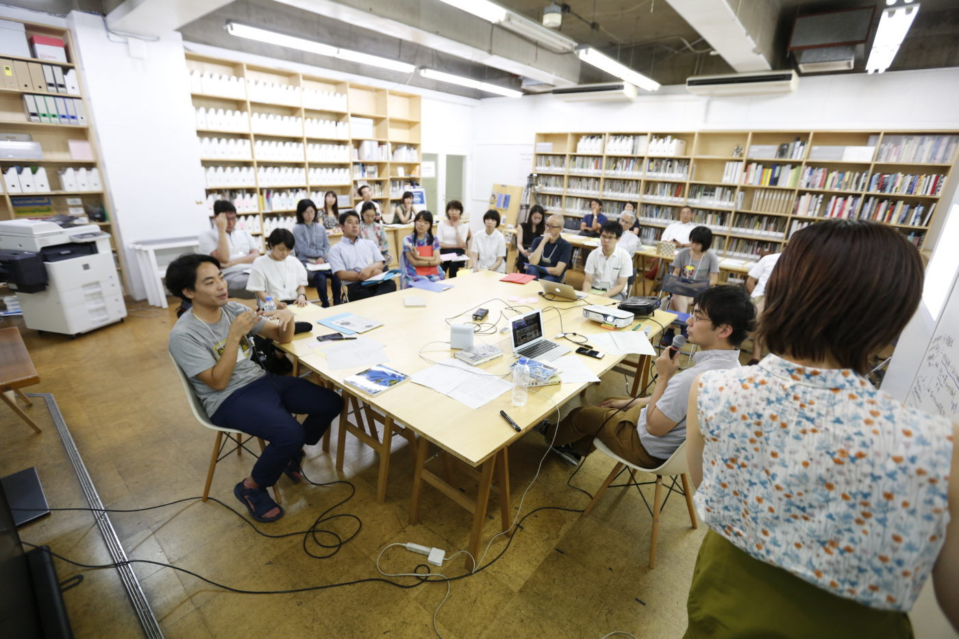 アートプロジェクトを4つの視点から振り返る（北澤潤×佐藤李青）の写真