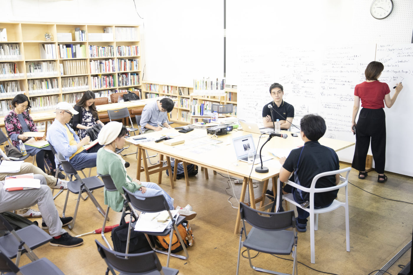 「東日本大震災」後の実践（北澤潤×佐藤李青）の写真